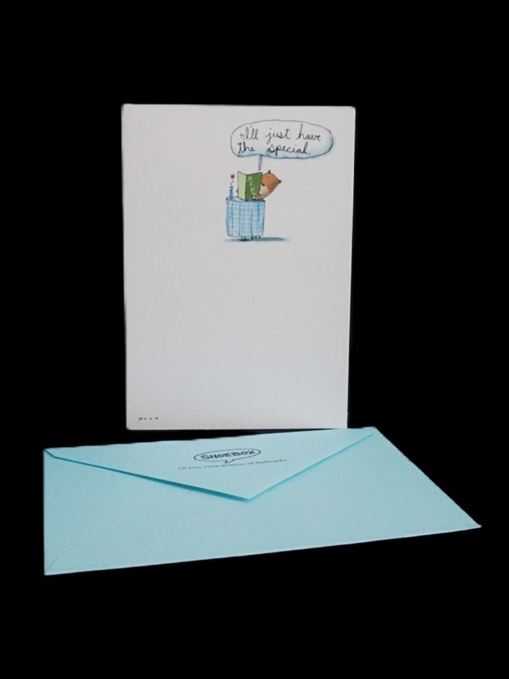 Shoebox Vintage Hallmark Special Order Flirt Love Funny Comic Greeting Card
